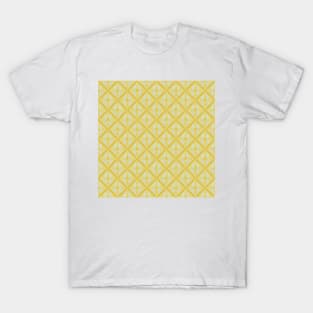 YELLOW DIAMOND PATTERN, PASTEL COLOR, DIAMOND DESIGN T-Shirt